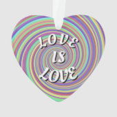 Love Is Love Pride オーナメント (裏面)