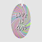 Love Is Love Pride オーナメント (正面)