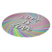 Love Is Love Pride カッティングボード (角)