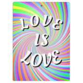 Love Is Love Pride クリップボード (裏面)