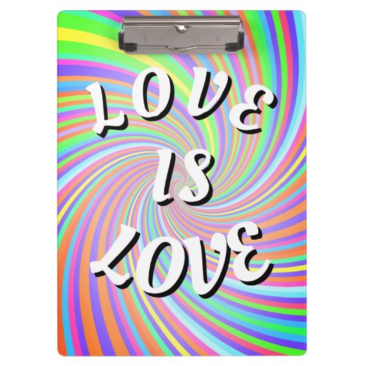 Love Is Love Pride クリップボード (正面)
