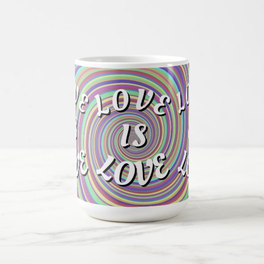 Love Is Love Pride  コーヒーマグカップ (中央)