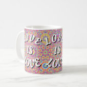 Love Is Love Pride コーヒーマグカップ (正面左)