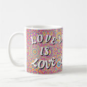 Love Is Love Pride コーヒーマグカップ (左)