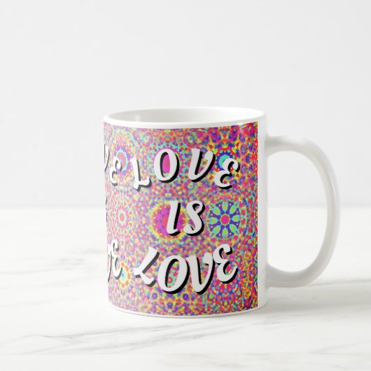 Love Is Love Pride コーヒーマグカップ (右)