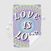 Love Is Love Pride  ゴルフタオル (インサイチュ)