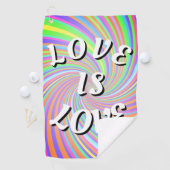 Love Is Love Pride  ゴルフタオル (インサイチュ)