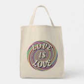 Love Is Love Pride トートバッグ (裏面)