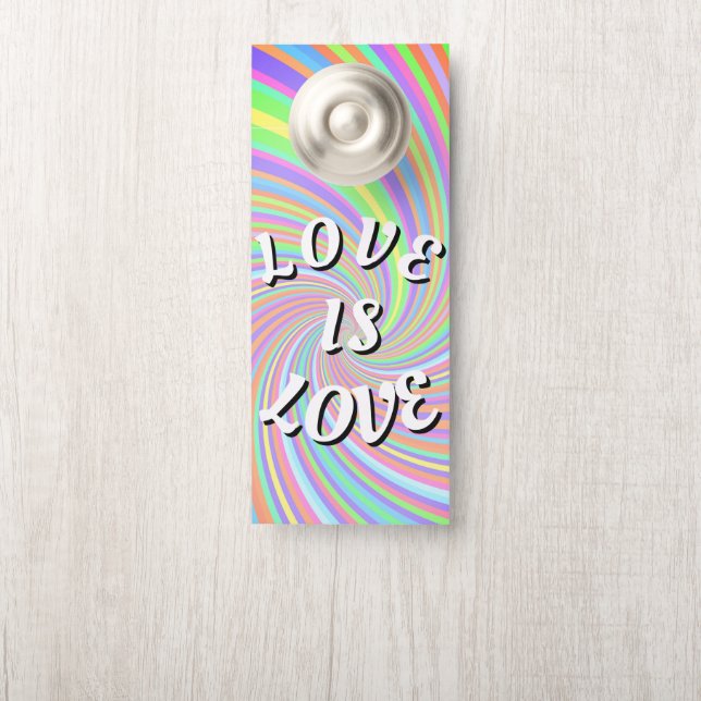 Love Is Love Pride  ドアノブサイン (ノブ)