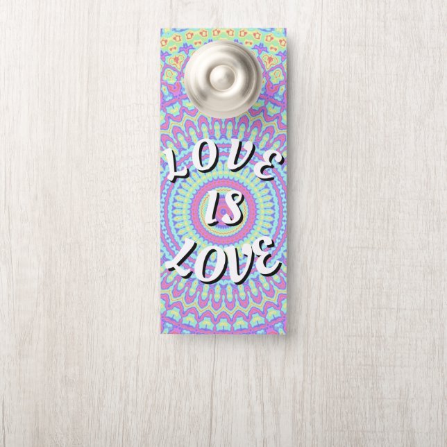 Love Is Love Pride  ドアノブサイン (ノブ)