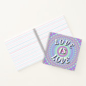 Love Is Love Pride ノートブック (内部)