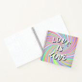 Love Is Love Pride ノートブック (内部)