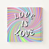 Love Is Love Pride ノートブック (裏面)