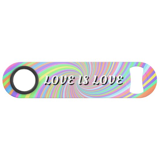 Love Is Love Pride バーキー スピード栓抜き (正面(横))