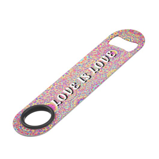 Love Is Love Pride バーキー スピード栓抜き (正面アングル)