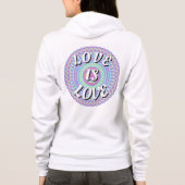 Love Is Love Pride パーカ (裏面)