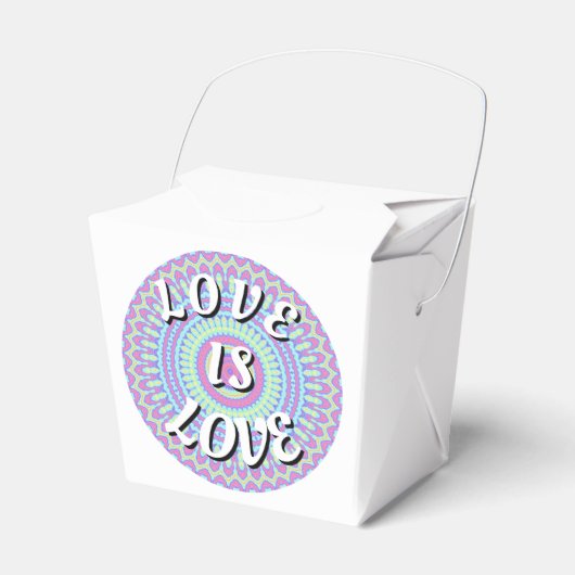 Love Is Love Pride フェイバーボックス (正面サイド)