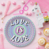 Love Is Love Pride ペーパープレート (パーティー)
