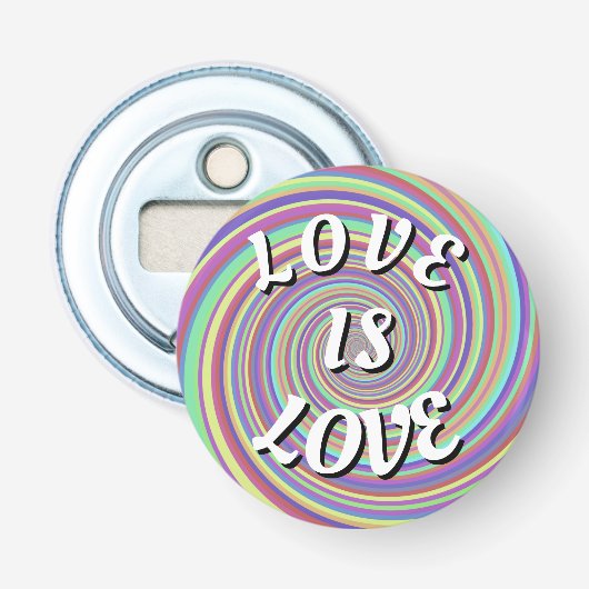 Love Is Love Pride ボトルオープナー (正面)