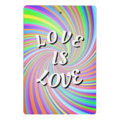 Love Is Love Pride ミニクリップボード (裏面)