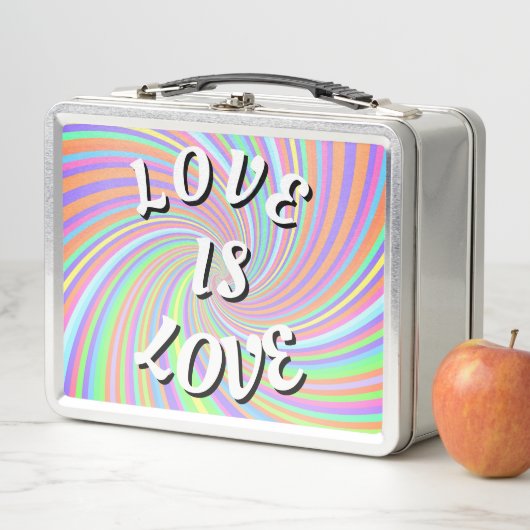 Love Is Love Pride メタルランチボックス (インサイチュ)