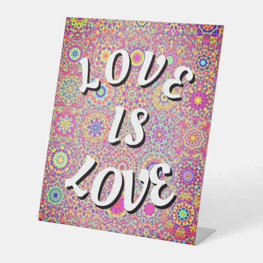 Love Is Love Pride 専用台座サイン 台座サイン (正面)