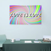 Love Is Love Pride 横断幕 (トレードショー)