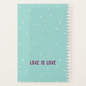 LOVE IS LOVE Pride Planner プランナー手帳 (裏面)
