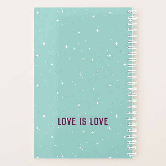 LOVE IS LOVE Pride Planner プランナー手帳 (裏面)