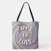 Love Is Love Pride Tote Bag トートバッグ (裏面)