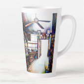 Love is Not a Wall, It's a Bridge カフェラテマグ (右)