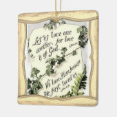 Love Is Of God セラミックオーナメント (左)