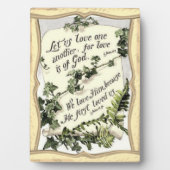 Love Is Of God フォトプラーク (正面)