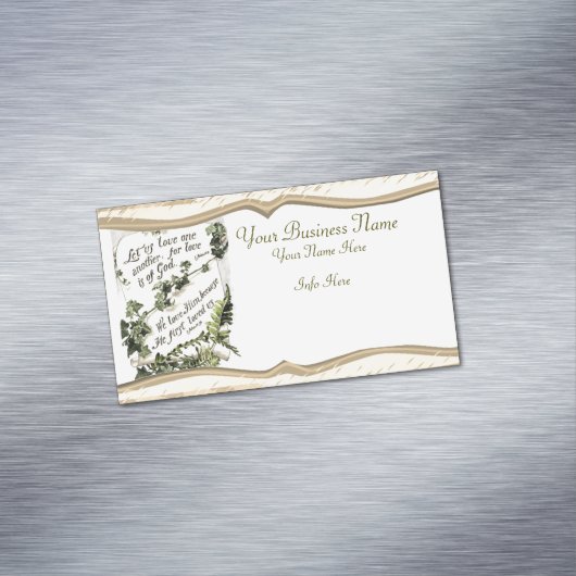 Love Is Of God マグネット名刺 (インサイチュ)