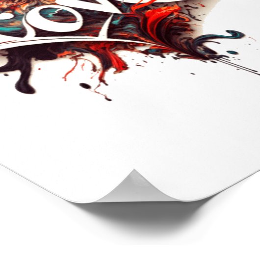 Love Is On Valentines Day  ポスター (角)