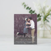 Love is Patent Script Photo 結婚's Expended ポストカード (スタンド正面)