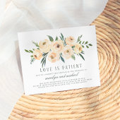 Love Is Patent Updated Planの延期結婚について インビテーションポストカード