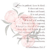 Love Is Patient – 日付の保存招待状 招待状