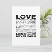 Love Is Patient And Kind Does Not Envy Boast Class シーズンカード (スタンド正面)