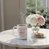 Love Is Patient Bible Verse 1 Corinthians 13 Love コーヒーマグカップ