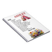 Love is patient, love is kind Personalize this  ノートブック (右側)