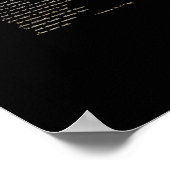 Love Is Patient Simple Inspirational Design  ポスター (角)