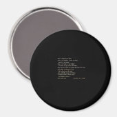 Love Is Patient Simple Inspirational Design  マグネット (正面/裏面)