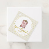 Love Is Poppin -'s結婚ブライダルシャワーありがとう フェイバータグ (インサイチュ)