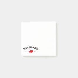 Love Is the Answer Minimal ポストイット