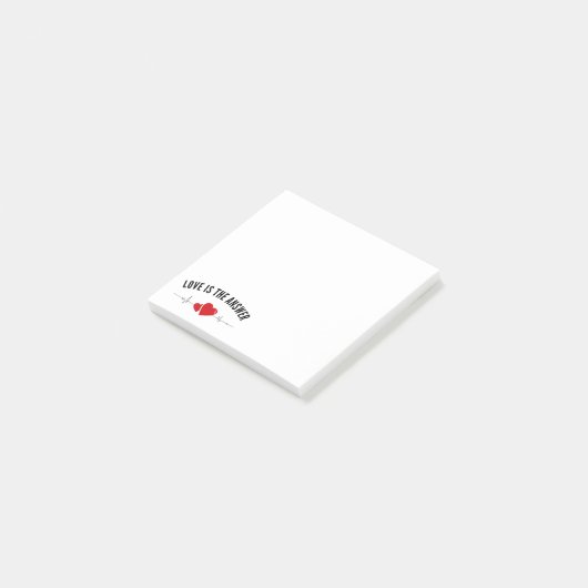 Love Is the Answer Minimal ポストイット (アングル)