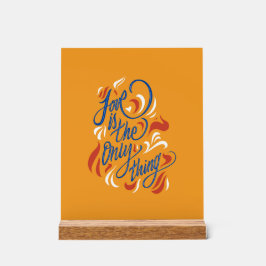 Love is the only thing アクリルサイン