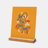 Love is the only thing アクリルサイン (傾斜)