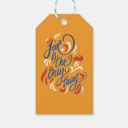 Love is the only thing ギフトタグ (正面)