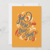 Love is the only thing - サンキューカード (正面)